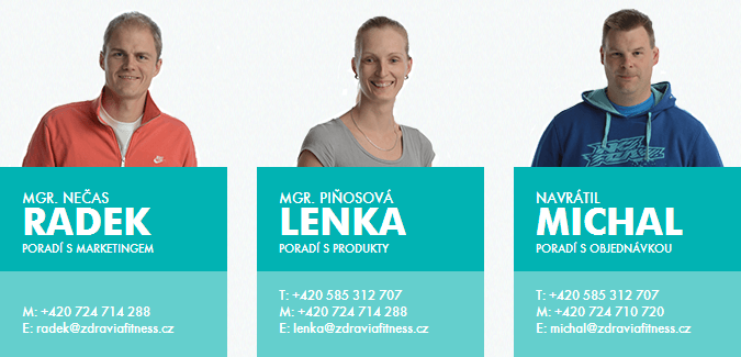 Tým obchodu zdraviafitness.cz